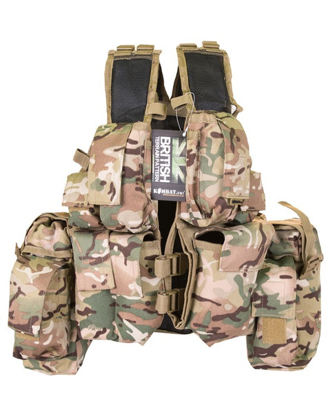 Kombat UK - South African Tactical Vest in BTP Camo