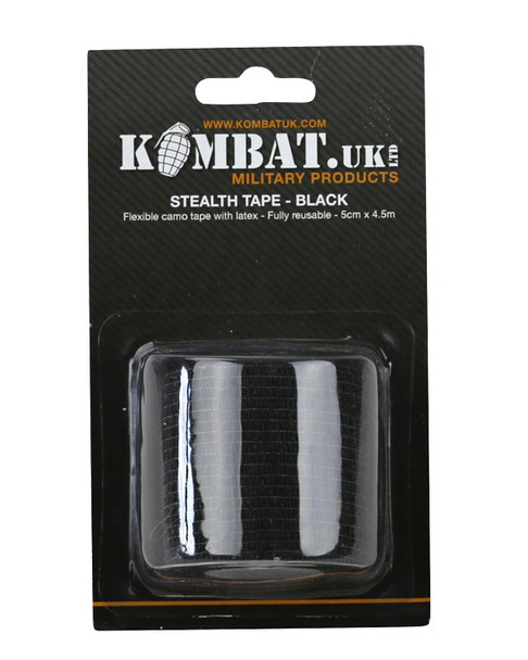 Kombat UK - Army Tactical Military Stealth Tape in Black