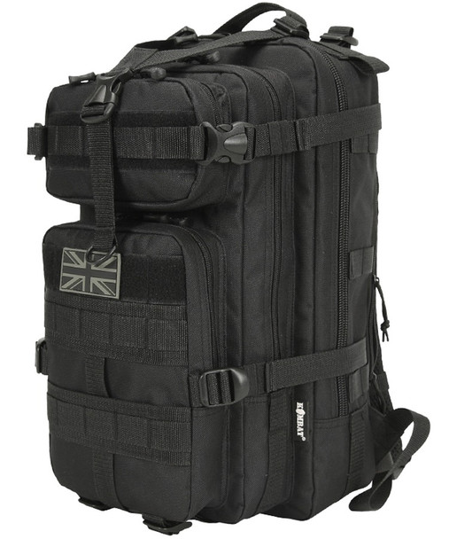 Kombat UK - Tactical Stealth Backpack Rucksack 25L in Black
