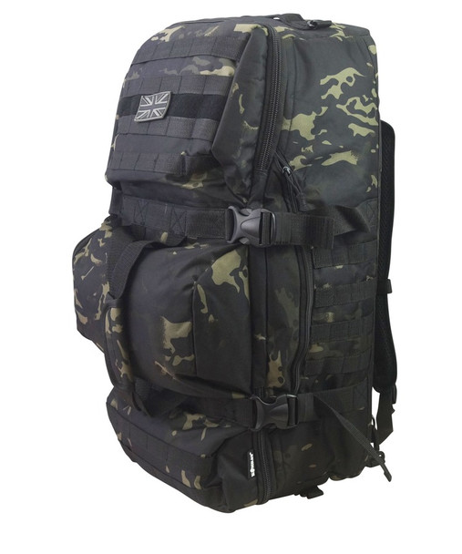 Kombat UK - Tactical Operators Duffle Bag 60L in Black Camo