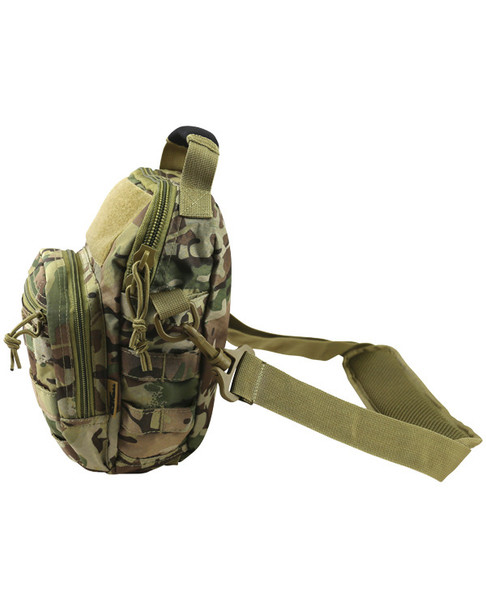 Kombat UK - Tactical Hex Stop Explorer Shoulder Bag in BTP Camo