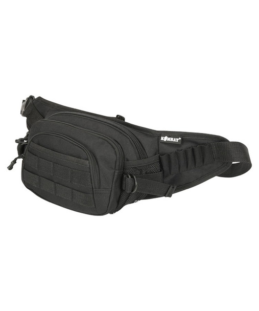 Kombat UK - Adjustable Summit 3L Tactical Waist Bag in Black