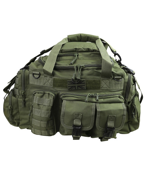 Kombat UK - Tactical Saxon 50L Holdall Bag in Olive Green