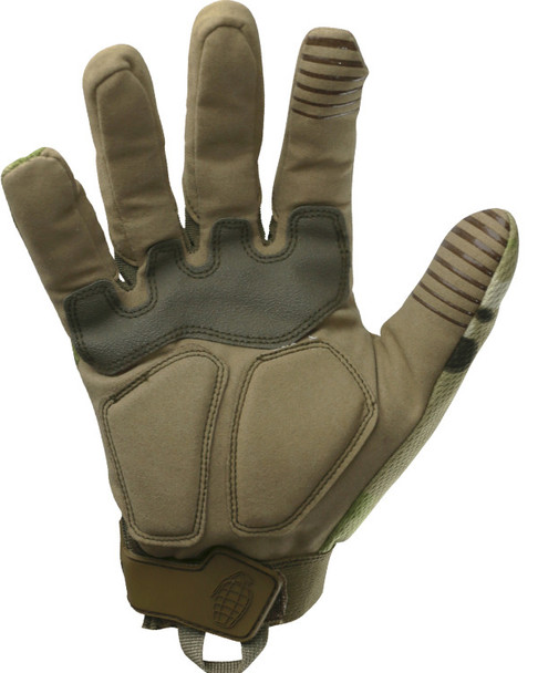 Kombat UK - Alpha Tactical Airsoft Gloves in BTP (British Terrain Pattern) Camouflage
