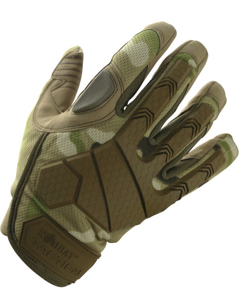 Kombat UK - Alpha Tactical Airsoft Gloves in BTP (British Terrain Pattern) Camouflage