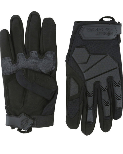Kombat UK - Alpha Tactical Airsoft Gloves in Black (S-XXL)