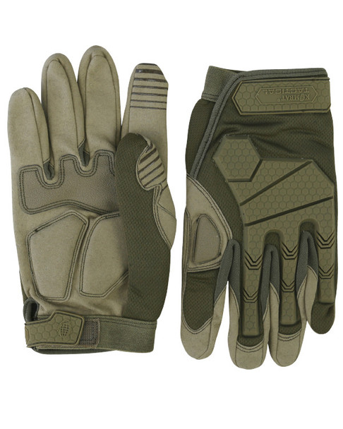 Kombat UK - Alpha Tactical Airsoft Gloves in Desert Tan (S-XXL)