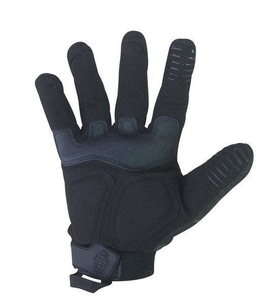 Kombat UK - Alpha Tactical Airsoft Gloves with  in Black Camo (S-XL)