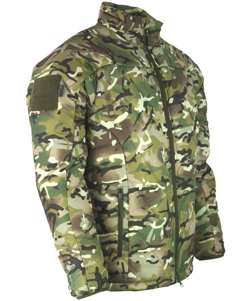 Kombat UK Elite II Warm Lightweight Tactical Jacket with Multiple Pockets in BTP Camo
