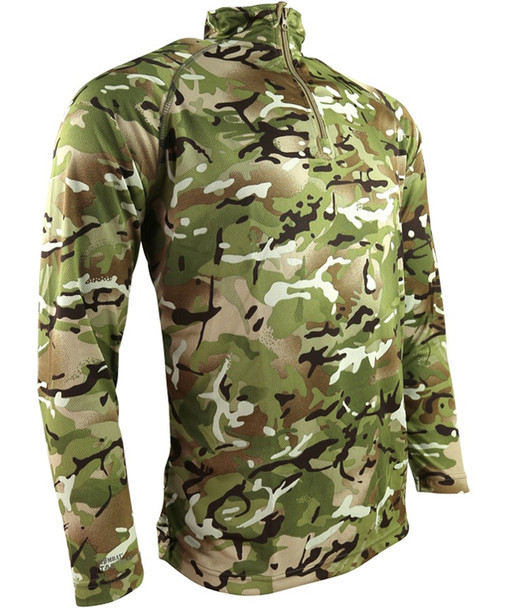 Kombat UK - Lightweight Operators Mesh Top in BTP Camo