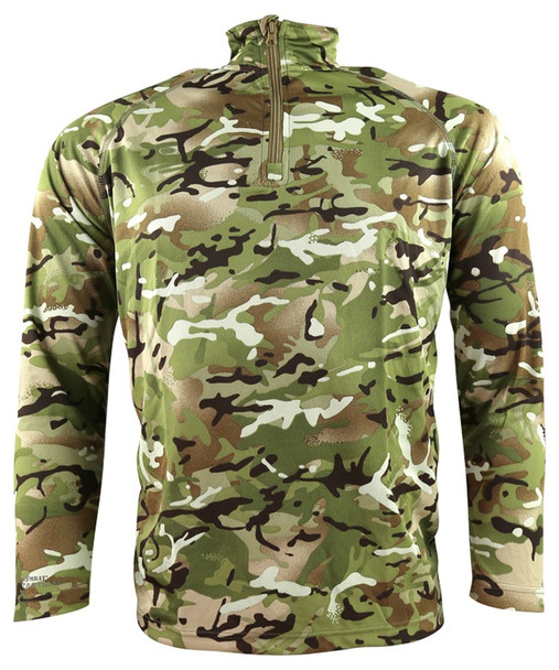 Kombat UK - Lightweight Operators Mesh Top in BTP Camo