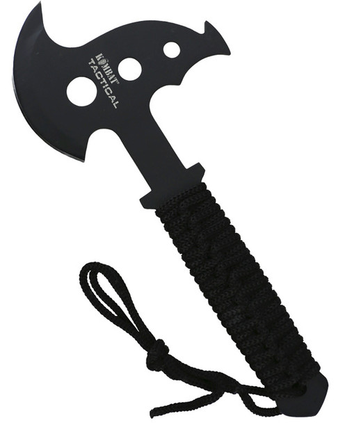 Kombat UK - Throwing Axe with Paracord Handle in Black