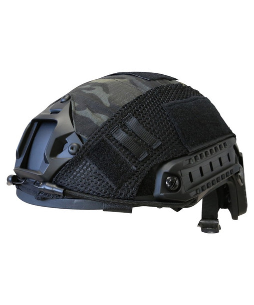 Kombat UK - Tactical Fast Helmet Cover in Black Camo