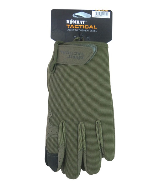 Kombat UK - Operators Tactical Gloves in Olive Green