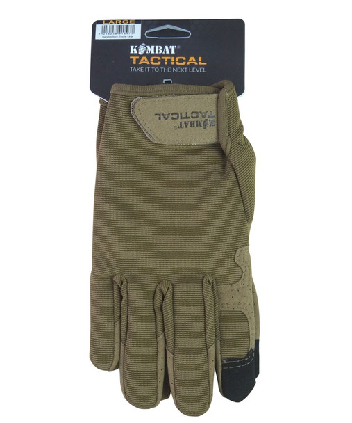 Kombat UK - Operators Tactical Gloves in Desert Tan