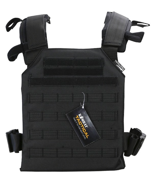 Kombat UK - Adjustable Tactical Spartan Plate Carrier in Black