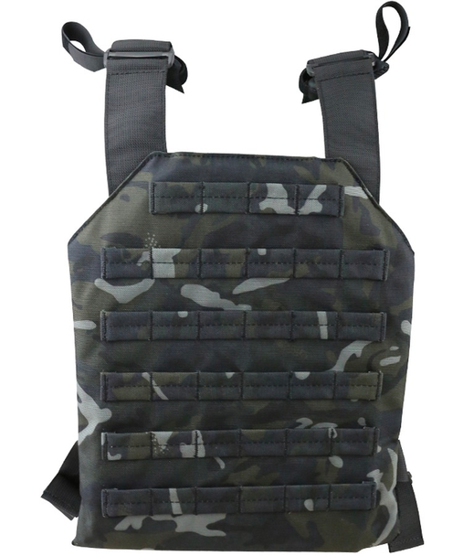 Kombat UK - Adjustable Tactical Spartan Plate Carrier in British Terrain Pattern (BTP) Black