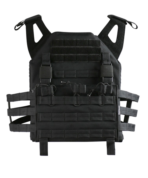 Kombat UK - Adjustable Tactical Buckle-Tek Jump Plate Carrier in Black
