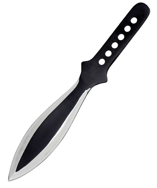 Kombat UK - Deluxe Single Throwing Tactical Knife in Black