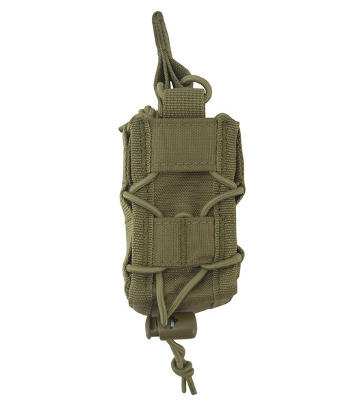Kombat UK - Tactical Elite Grenade Pouch with Molle Fixings in Desert Tan