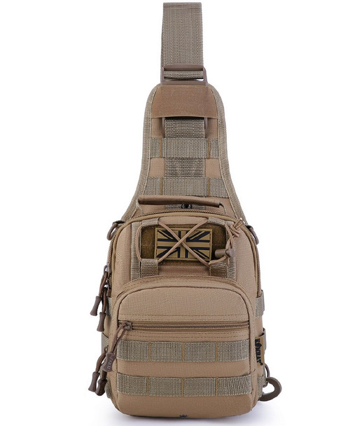 Kombat UK - Ranger Adjustable Sling Bag in Coyote Tan