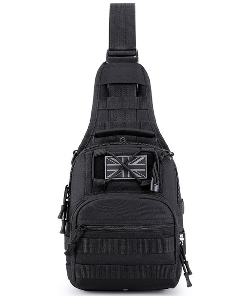 Kombat UK - Ranger Adjustable Sling Bag in Tactical Black
