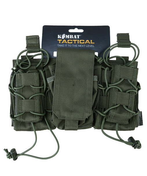 Kombat UK - Modular Fast Rig Tactical Pouch in Olive Green