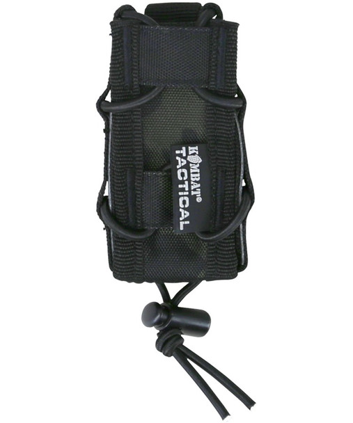 Kombat UK - Single Pistol Magazine Pouch in Black Camouflage