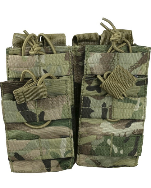 Kombat UK - Double Duo Magazine Pouch in BTP (British Terrain Pattern) Camouflage