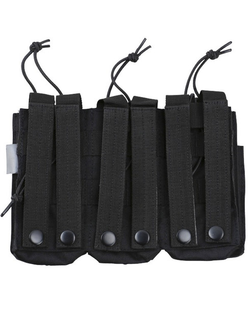 Kombat UK - Triple Duo Magazine Pouch in Tactical Black
