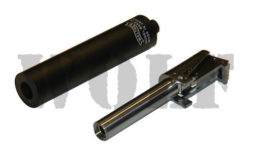 マルゼン PPK classic ＋ suppressor Maruzen Walther PPK Black Silencer & Barrel Set