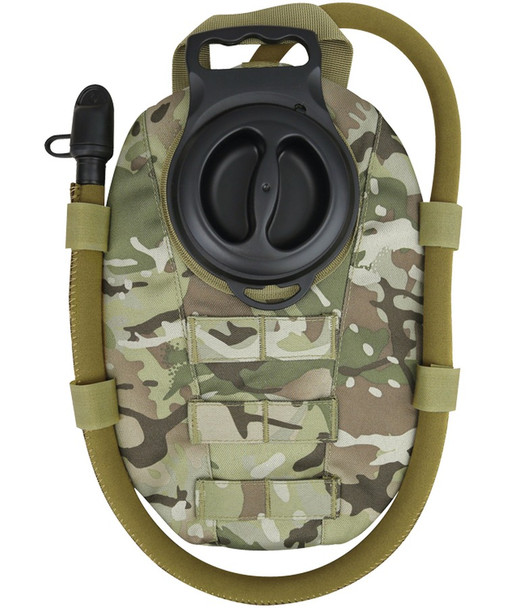 Kombat UK Molle Aqua 1.5L Bladder Hydration System in BTP (British Terrain Pattern)