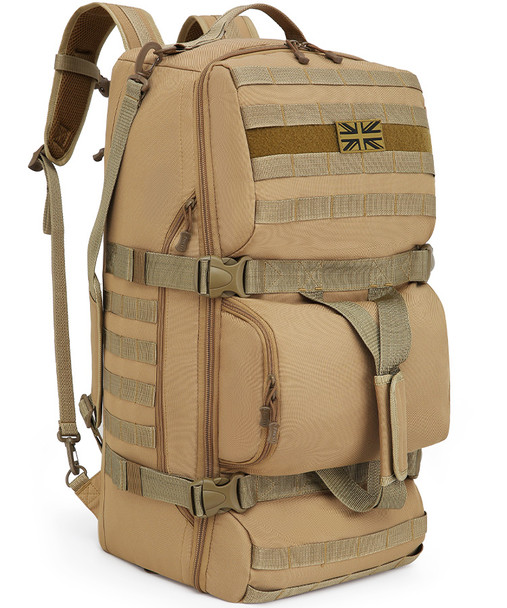 Kombat UK - Operators Tactical Duffle Bag 60L in Desert Tan