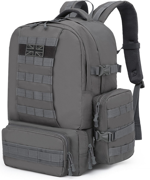 Kombat UK - Expedition Pack 50L Tactical Rucksack in Gunmetal Grey