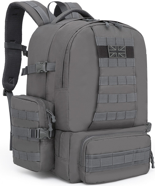 Kombat UK - Expedition Pack 50L Tactical Rucksack in Gunmetal Grey
