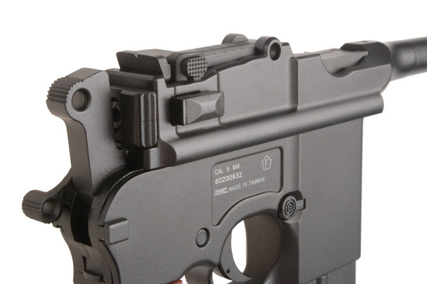 KWC M712 Full Metal CO2 Blowback Airsoft Pistol in Black