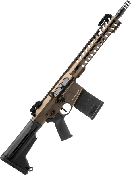 Ares Amoeba AR308M AEG Airsoft Rifle with Adjustable Hop-up in Bronze (AR-098E)