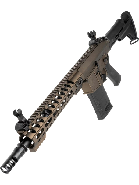 Ares Amoeba AR308M AEG Airsoft Rifle with Adjustable Hop-up in Bronze (AR-098E)
