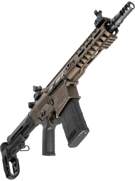 Ares Amoeba AR308S AEG Airsoft Rifle with Adjustable Hop-up in Bronze