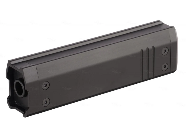 Action Army AAP-01 Airsoft Pistol Barrel Extension Long (130mm) in Black