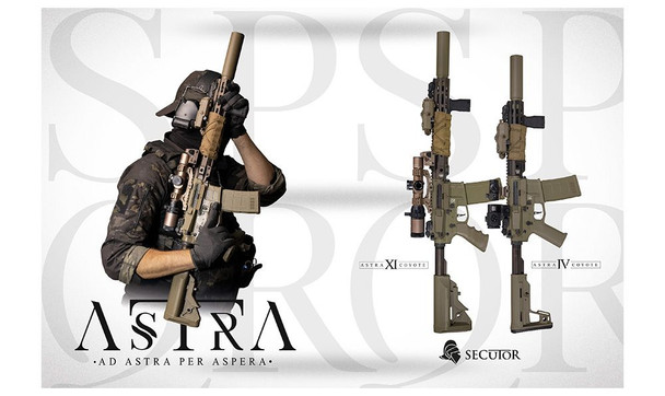 Secutor ASTRA XI Shadow AEG Rifle in Tan