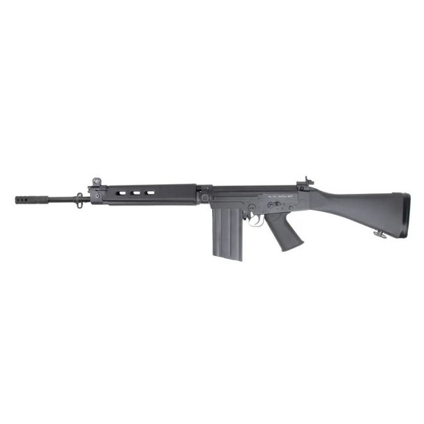 King Arms FAL AEG Ver.2 AEG Airsoft Rifle in Black (Full‑Length)