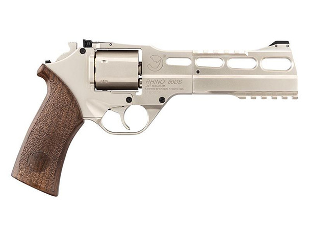 Chiappa 6" Charging Rhino 60DS .357 Magnum Co2 Airsoft Revolver in Silver