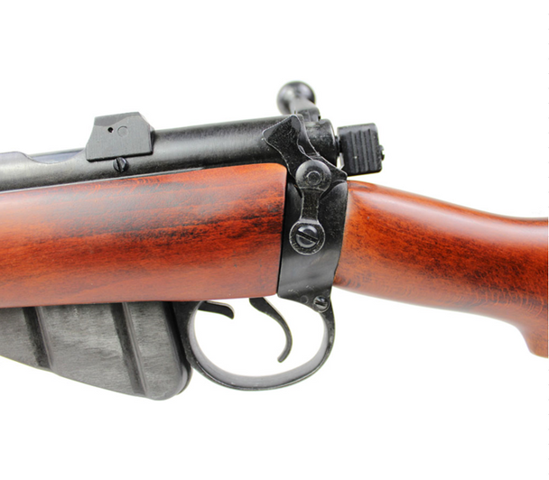 S&T Lee Enfield SMLE No. 1 Mk III Spring Powered Airsoft Rifle in Real Wood