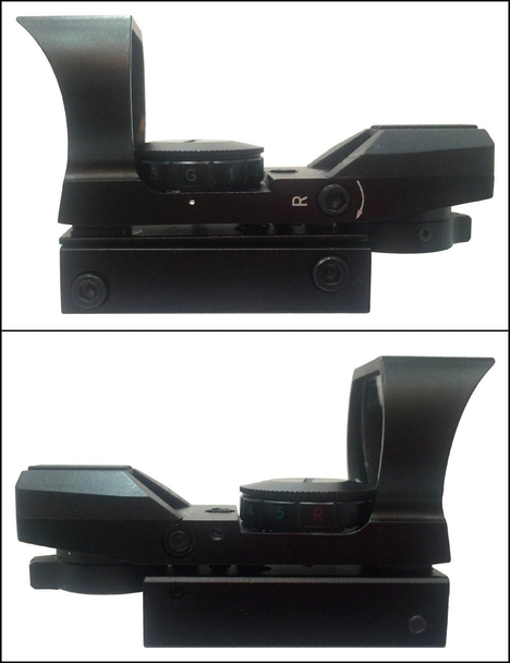 Skirmish Tactical - ST-106 Multi-Reticule Electro Rifle Red Dot Sight in Black