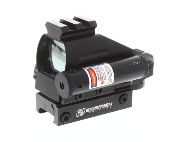 Skirmish Tactical - ST-103C Airsoft Red Dot Reflex Sight Holographic Scope with Laser in Black