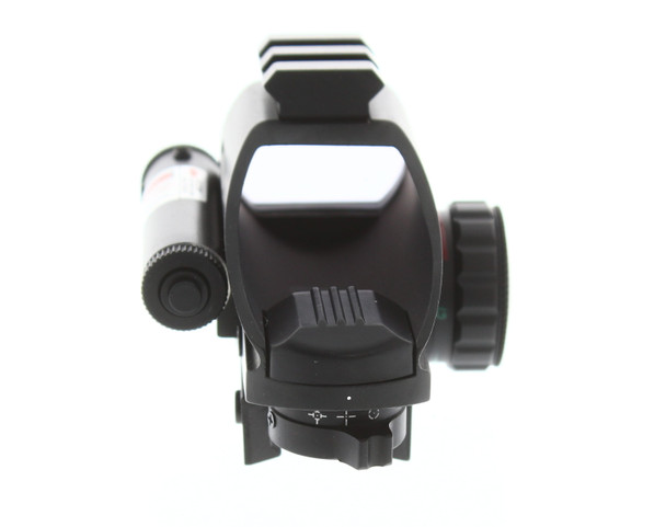 Skirmish Tactical - ST-103C Airsoft Red Dot Reflex Sight Holographic Scope with Laser in Black