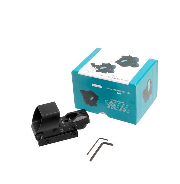 Skirmish Tactical - ST-119 Red Dot Sight for Airsoft Rifle in Black