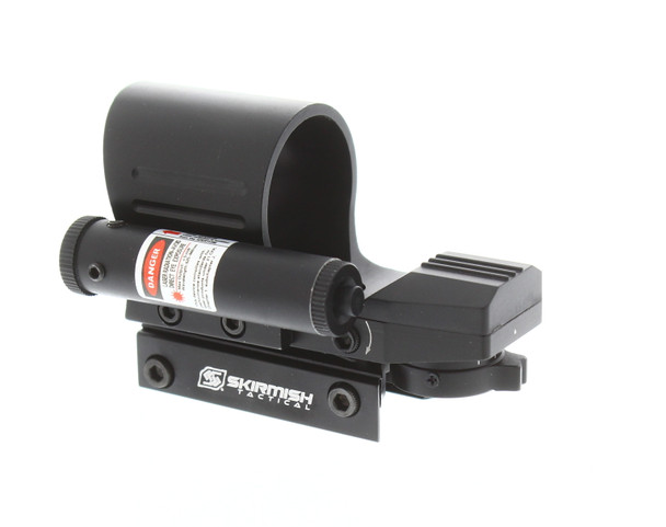 Skirmish Tactical - ST-111B Reflex Rifle Sight with 4 Reticles and Laser in Black