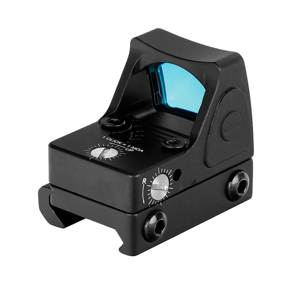 Skirmish Tactical - Adjustable Compact Airsoft Pistol Red Dot Sight in Black